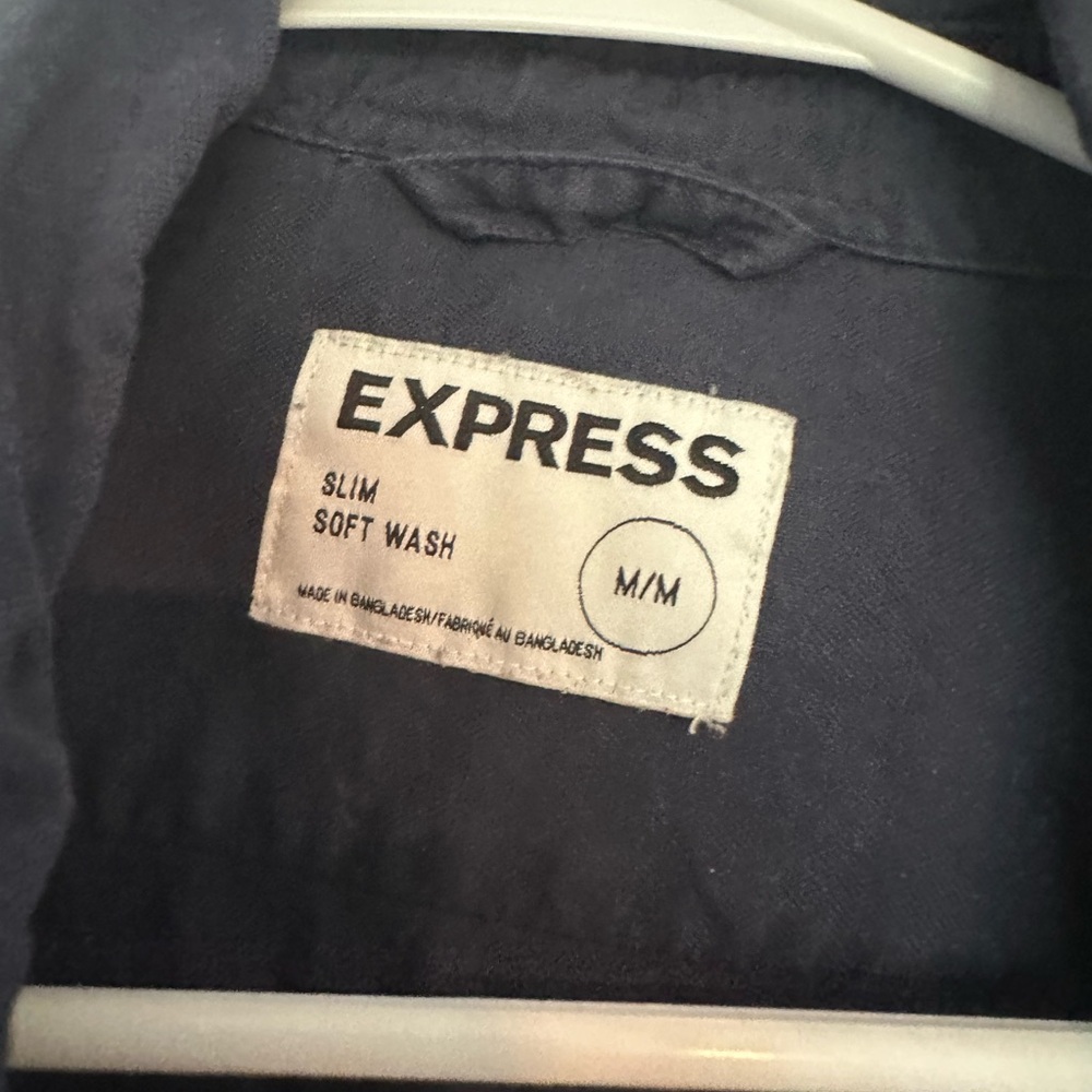 Classic Blue Express Button Down - image 3